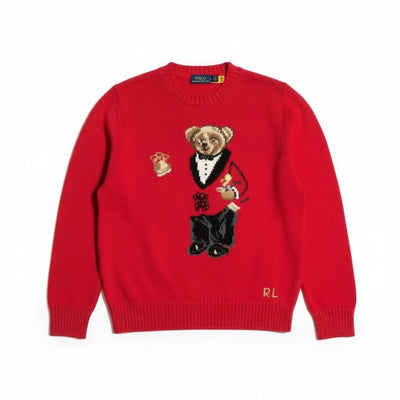 RL Titan Red And White Bear